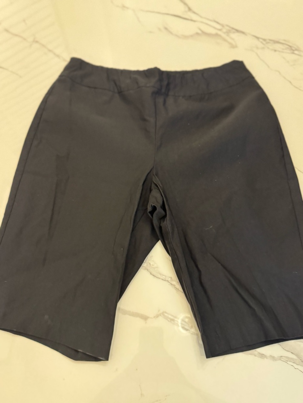 Chico's Black Stretch Bike Shorts